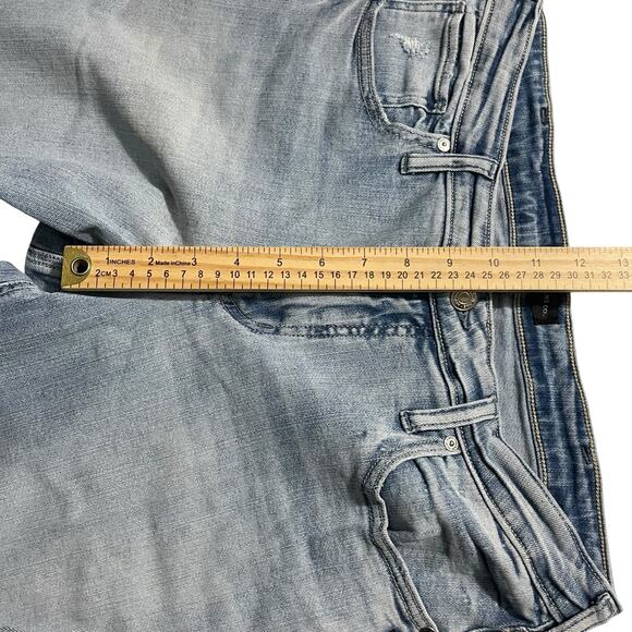 Silver Jeans Womens Jeans Size 33 Most Wanted Stright Mid Rise Light Wash Denim - Picture 11 of 12